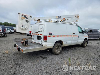 Trzecie zdjęcie samochodu z tyłu: 2011 FORD E350 VAN WITH BUCKET LIFT VIN:1FTSE3ES5BDB26100 - miniatura