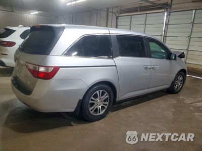 Trzecie zdjęcie samochodu z tyłu: 2013 HONDA ODYSSEY EXL VIN:5FNRL5H68DB068753 - miniatura