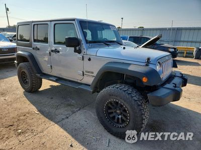 Czwarte zdjęcie samochodu z boku: 2018 JEEP WRANGLER UNLIMITED SPORT VIN:1C4BJWDG5JL867085 - miniatura