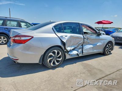 Trzecie zdjęcie samochodu z tyłu: 2016 HONDA ACCORD EXL VIN:1HGCR2F87GA036527 - miniatura