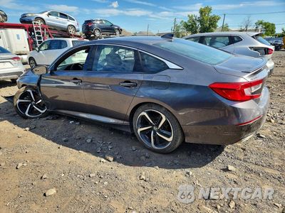 Drugie zdjęcie samochodu z przodu: 2019 HONDA ACCORD SPORT VIN:1HGCV1F35KA129453 - miniatura