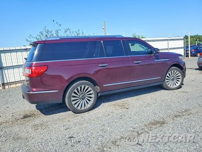Trzecie zdjęcie samochodu z tyłu: 2018 LINCOLN NAVIGATOR L RESERVE VIN:5LMJJ3LT7JEL13746 - miniatura