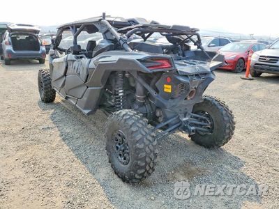 Trzecie zdjęcie samochodu z tyłu: 2022 CAN-AM MAVERICK X3 UTILITY VEHICLE VIN:3JBVEAV44NE000111 - miniatura