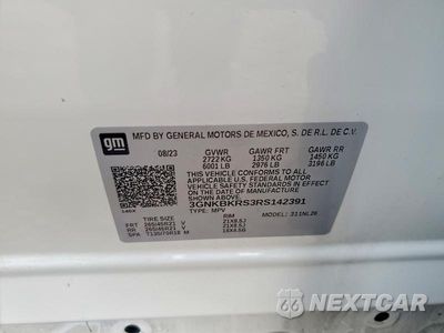 Zdjęcie 12 z 12 samochodu: 2024 CHEVROLET BLAZER RS VIN:3GNKBKRS3RS142391 - miniatura