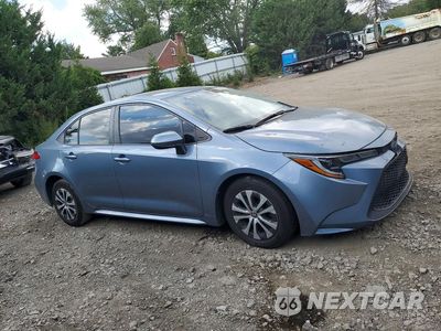 Czwarte zdjęcie samochodu z boku: 2022 TOYOTA COROLLA LE VIN:JTDEAMDEXNJ047991 - miniatura