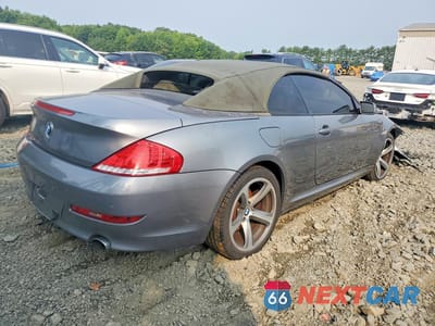 Trzecie zdjęcie samochodu z tyłu: 2008 BMW 650 I VIN:WBAEB53578CX58171 - miniatura