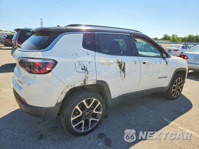 Trzecie zdjęcie samochodu z tyłu: 2018 JEEP COMPASS LIMITED VIN:3C4NJDCB4JT177274 - miniatura