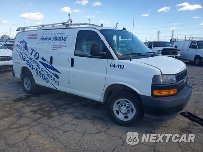 Czwarte zdjęcie samochodu z boku: 2019 CHEVROLET EXPRESS G2500 VIN:1GCWGAFG1K1150311 - miniatura