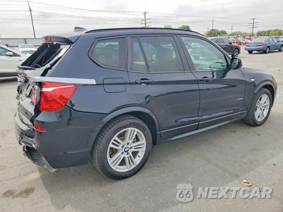 Trzecie zdjęcie samochodu z tyłu: 2012 BMW X3 XDRIVE28I VIN:5UXWX5C57CL727745 - miniatura