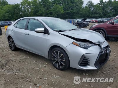 Czwarte zdjęcie samochodu z boku: 2019 TOYOTA COROLLA SE VIN:2T1BURHE6KC157249 - miniatura