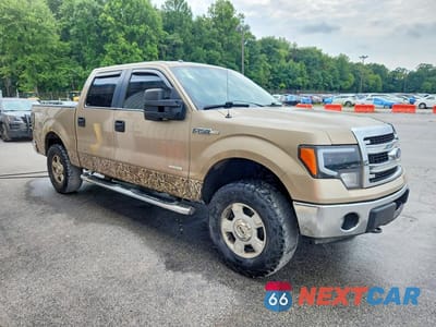 Czwarte zdjęcie samochodu z boku: 2013 FORD F150 SUPERCREW VIN:1FTFW1ET2DFA40178 - miniatura