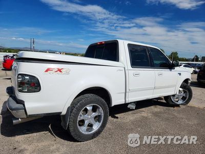 Trzecie zdjęcie samochodu z tyłu: 2003 FORD F150 SUPERCREW VIN:1FTRW08L93KB06380 - miniatura