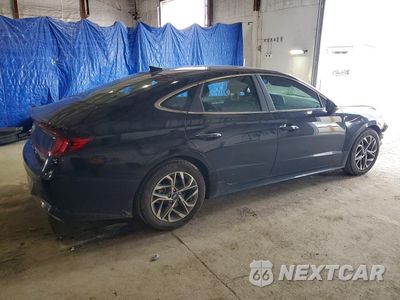 Trzecie zdjęcie samochodu z tyłu: 2020 HYUNDAI SONATA SEL VIN:5NPEF4JAXLH039219 - miniatura