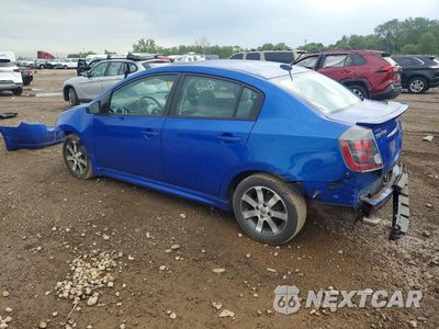 Drugie zdjęcie samochodu z przodu: 2012 NISSAN SENTRA 2.0 VIN:3N1AB6AP7CL647924 - miniatura