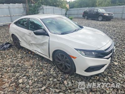 Czwarte zdjęcie samochodu z boku: 2020 HONDA CIVIC SPORT VIN:19XFC2F88LE215132 - miniatura