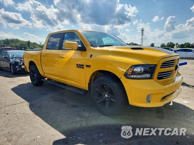 Czwarte zdjęcie samochodu z boku: 2016 RAM 1500 SPORT VIN:1C6RR7MTXGS299058 - miniatura