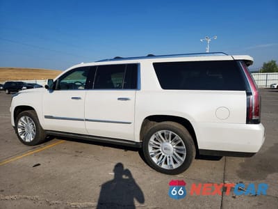 Drugie zdjęcie samochodu z przodu: 2020 CADILLAC ESCALADE ESV PLATINUM VIN:1GYS4KKJ6LR213074 - miniatura