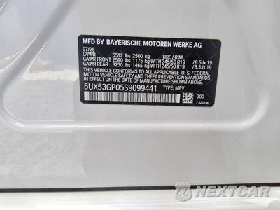 Zdjęcie 13 z 13 samochodu: 2025 BMW X3 30 XDRIVE VIN:5UX53GP05S9099441 - miniatura