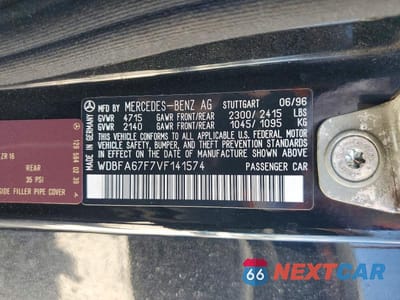 Zdjęcie 12 z 12 samochodu: 1997 MERCEDES-BENZ SL 500 VIN:WDBFA67F7VF141574 - miniatura