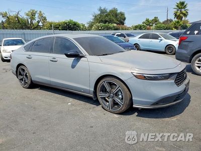 Czwarte zdjęcie samochodu z boku: 2025 HONDA ACCORD HYBRID SPORT VIN:1HGCY2F56SA030395 - miniatura
