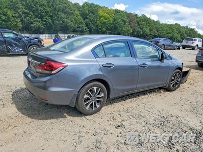 Trzecie zdjęcie samochodu z tyłu: 2013 HONDA CIVIC EXL VIN:19XFB2F93DE004529 - miniatura