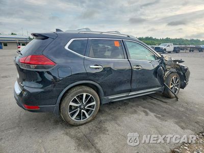 Trzecie zdjęcie samochodu z tyłu: 2019 NISSAN ROGUE SL VIN:5N1AT2MV5KC770110 - miniatura