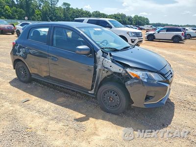Czwarte zdjęcie samochodu z boku: 2024 MITSUBISHI MIRAGE ES VIN:ML32AUHJ6RH014769 - miniatura