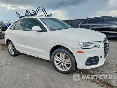 Czwarte zdjęcie samochodu z boku: 2017 AUDI Q3 PREMIUM VIN:WA1BCCFS6HR016960 - miniatura