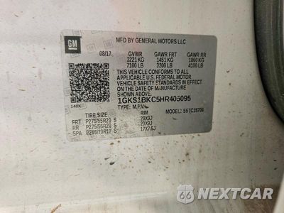 Zdjęcie 13 z 13 samochodu: 2017 GMC YUKON SLT VIN:1GKS1BKC5HR405095 - miniatura