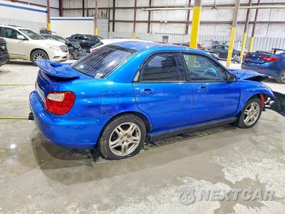 Trzecie zdjęcie samochodu z tyłu: 2004 SUBARU IMPREZA WRX VIN:JF1GD29664G513150 - miniatura