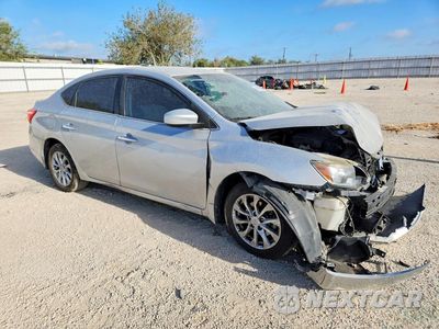 Czwarte zdjęcie samochodu z boku: 2019 NISSAN SENTRA S VIN:3N1AB7AP1KY250331 - miniatura