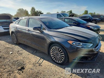 Czwarte zdjęcie samochodu z boku: 2018 FORD FUSION TITANIUM/PLATINUM VIN:3FA6P0K95JR280376 - miniatura