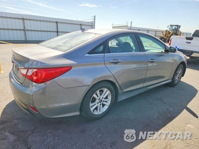Trzecie zdjęcie samochodu z tyłu: 2014 HYUNDAI SONATA GLS VIN:5NPEB4AC7EH867812 - miniatura