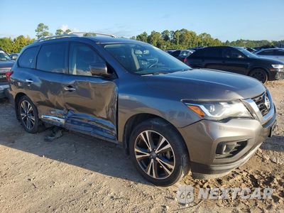 Czwarte zdjęcie samochodu z boku: 2020 NISSAN PATHFINDER PLATINUM VIN:5N1DR2DN4LC629445 - miniatura