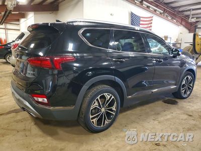 Trzecie zdjęcie samochodu z tyłu: 2020 HYUNDAI SANTA FE LIMITED 2.0T VIN:5NMS5CAA6LH275315 - miniatura