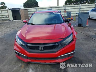 Piąte zdjęcie samochodu w środku: 2020 HONDA CIVIC EX VIN:2HGFC1F31LH680145 - miniatura