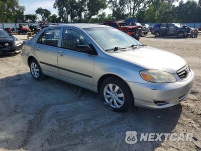Czwarte zdjęcie samochodu z boku: 2004 TOYOTA COROLLA CE VIN:JTDBR32E442017872 - miniatura