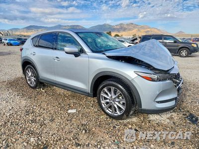 Czwarte zdjęcie samochodu z boku: 2019 MAZDA CX-5 GRAND TOURING VIN:JM3KFBDM5K0550496 - miniatura