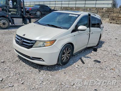 2014 HONDA ODYSSEY EXL 5FNRL5H65EB071417 - główne zdjęcie licytacji z USA - miniatura
