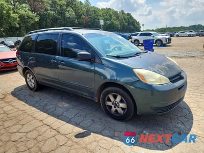 Czwarte zdjęcie samochodu z boku: 2004 TOYOTA SIENNA LE 7 PASSENGER VIN:5TDZA23CX4S185716 - miniatura