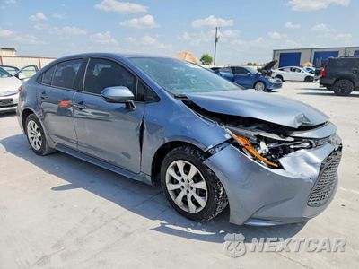 Czwarte zdjęcie samochodu z boku: 2021 TOYOTA COROLLA LE VIN:5YFEPMAE0MP187657 - miniatura