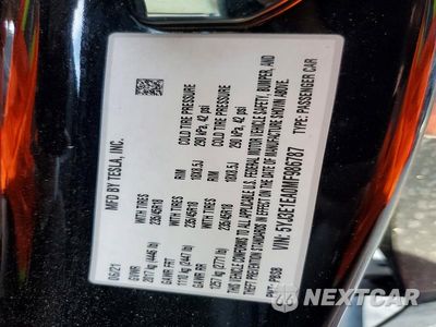 Zdjęcie 13 z 13 samochodu: 2021 TESLA MODEL 3 VIN:5YJ3E1EA0MF986787 - miniatura