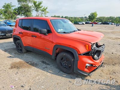 Czwarte zdjęcie samochodu z boku: 2021 JEEP RENEGADE SPORT VIN:ZACNJDAB8MPN28442 - miniatura