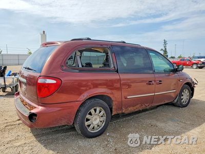 Trzecie zdjęcie samochodu z tyłu: 2007 CHRYSLER TOWN & COUNTRY TOURING VIN:2A4GP54L17R221385 - miniatura