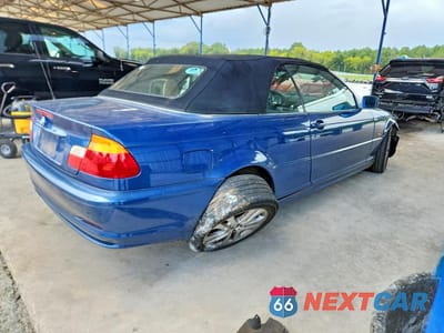 Trzecie zdjęcie samochodu z tyłu: 2002 BMW 330 CI VIN:WBABS53492JU90558 - miniatura