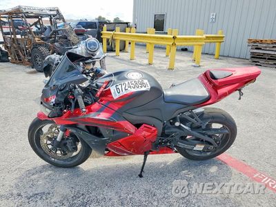 Trzecie zdjęcie samochodu z tyłu: 2009 HONDA CBR600 RR VIN:JH2PC404X9K200750 - miniatura