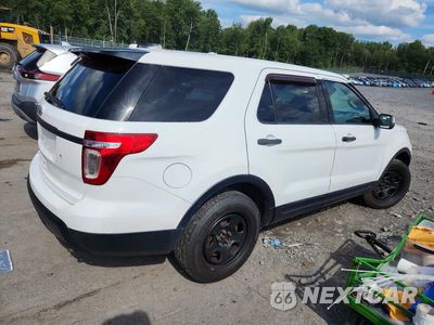 Trzecie zdjęcie samochodu z tyłu: 2013 FORD EXPLORER POLICE INTERCEPTOR VIN:1FM5K8AR5DGA51482 - miniatura