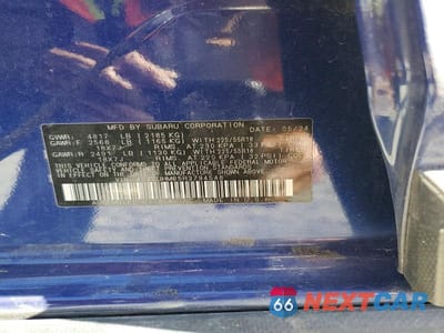 Zdjęcie 13 z 13 samochodu: 2024 SUBARU CROSSTREK LIMITED VIN:4S4GUHM65R3794548 - miniatura