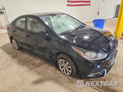 Czwarte zdjęcie samochodu z boku: 2020 HYUNDAI ACCENT SE VIN:3KPC24A63LE096929 - miniatura