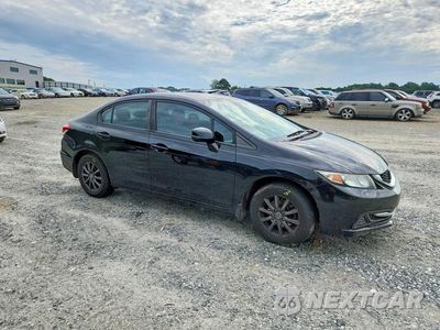 Czwarte zdjęcie samochodu z boku: 2013 HONDA CIVIC LX VIN:19XFB2F59DE060200 - miniatura